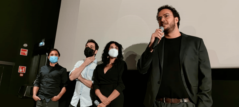 Estreno de la película en Madrid/TA.       